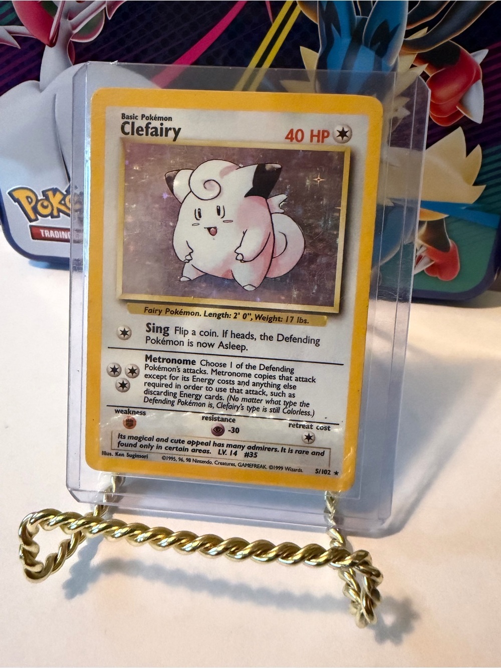 Pokemon Clefairy Trading Card — Holofoil Unlimited